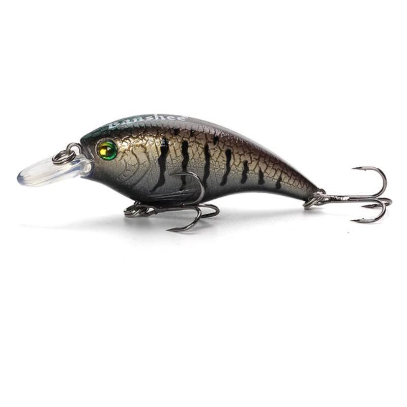 Vobleris Banshee Crankbait Bass 60mm 10g VC01 Titanium Creature, Peldošs cena un informācija | Vobleri, ēsmas, vizuļi | 220.lv