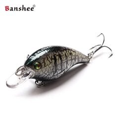 Vobleris Banshee Crankbait Bass 60mm 10g VC01 Titanium Creature, Peldošs cena un informācija | Vobleri, ēsmas, vizuļi | 220.lv