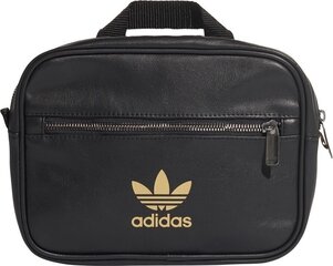 Сумка Adidas Mini Airliner FL9626, 3,75 л, черная цена и информация | Спортивные сумки и рюкзаки | 220.lv