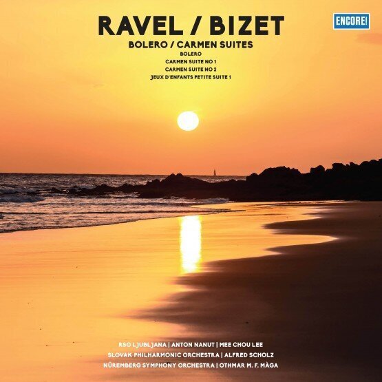 Vinila plate RAVEL / BIZET "Bolero / Carmen Suites" cena un informācija | Vinila plates, CD, DVD | 220.lv
