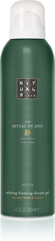 Putojoša dušas želeja Rituals The Ritual Of Jing, 200 ml cena un informācija | Dušas želejas, eļļas | 220.lv