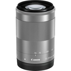 Canon EF-M 55-200mm f/4.5-6.3 IS STM, Silver цена и информация | Объектив | 220.lv