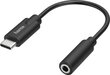USB C uz Jack 3.5 mm Adapteris Hama цена и информация | Adapteri un USB centrmezgli | 220.lv