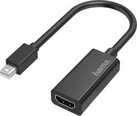 Mini Display Porta uz HDMI Adapteris Hama 00200332 Melns Ultra HD 4K