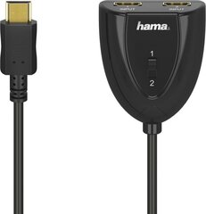 Переключатели HDMI Hama 00205161 Чёрный цена и информация | Адаптеры и USB разветвители | 220.lv