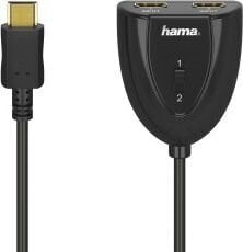 Переключатели HDMI Hama 00205161 Чёрный цена и информация | Адаптеры и USB разветвители | 220.lv