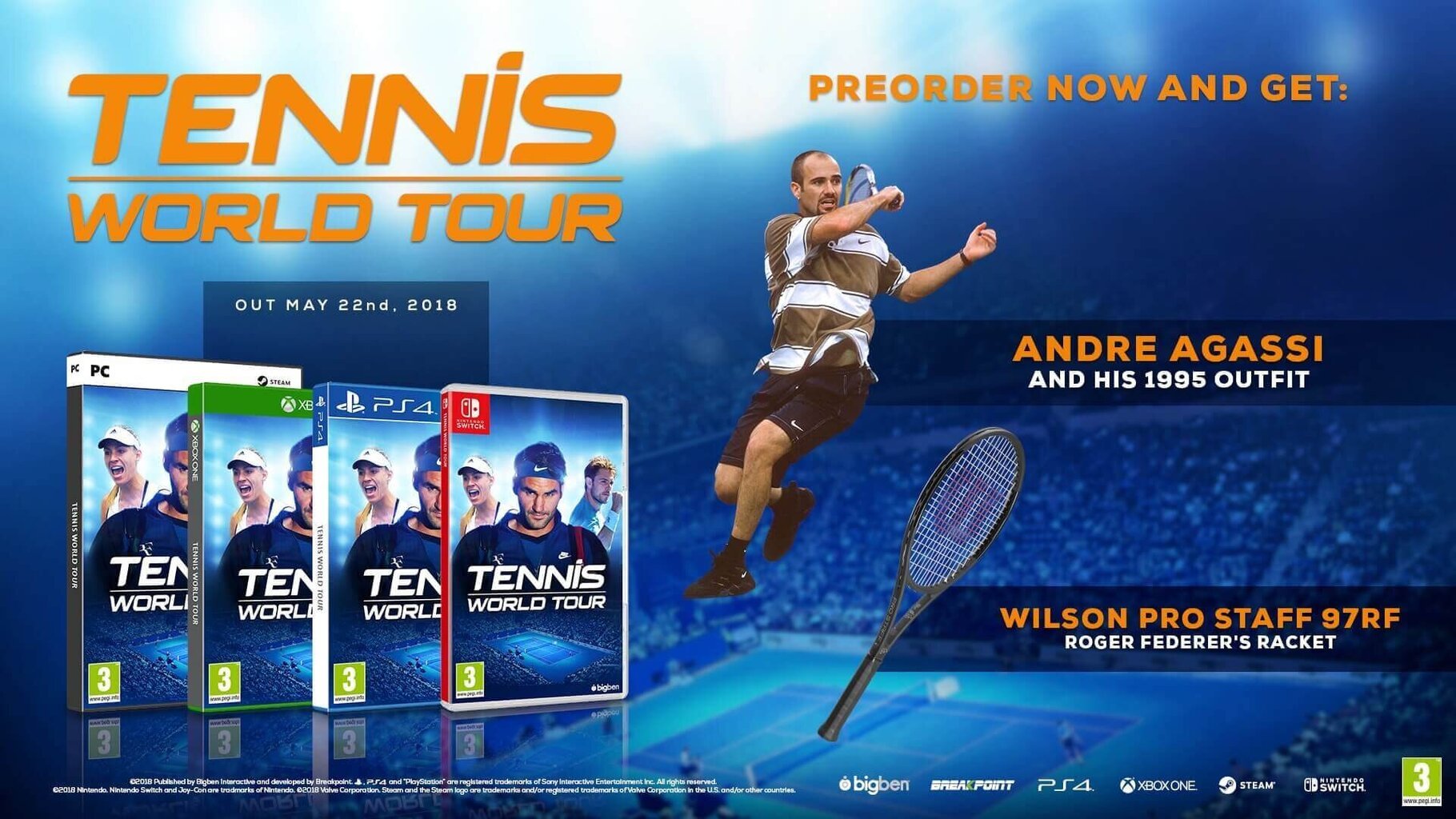 Tennis World Tour PS4 cena un informācija | Datorspēles | 220.lv