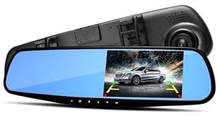 Atpakaļskata spogulis 2in1 ar DVR un atpakaļskata kameru cena un informācija | Auto video reģistratori | 220.lv