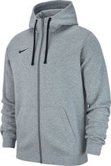 Džemperis vīriešiem Nike Hoodie Fz Flc Tm Club 19 AJ1313-063, pelēks cena un informācija | Vīriešu jakas | 220.lv