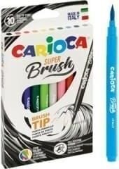 Фломастеры Carioca Super Brush, 10 цветов цена и информация | Принадлежности для рисования, лепки | 220.lv