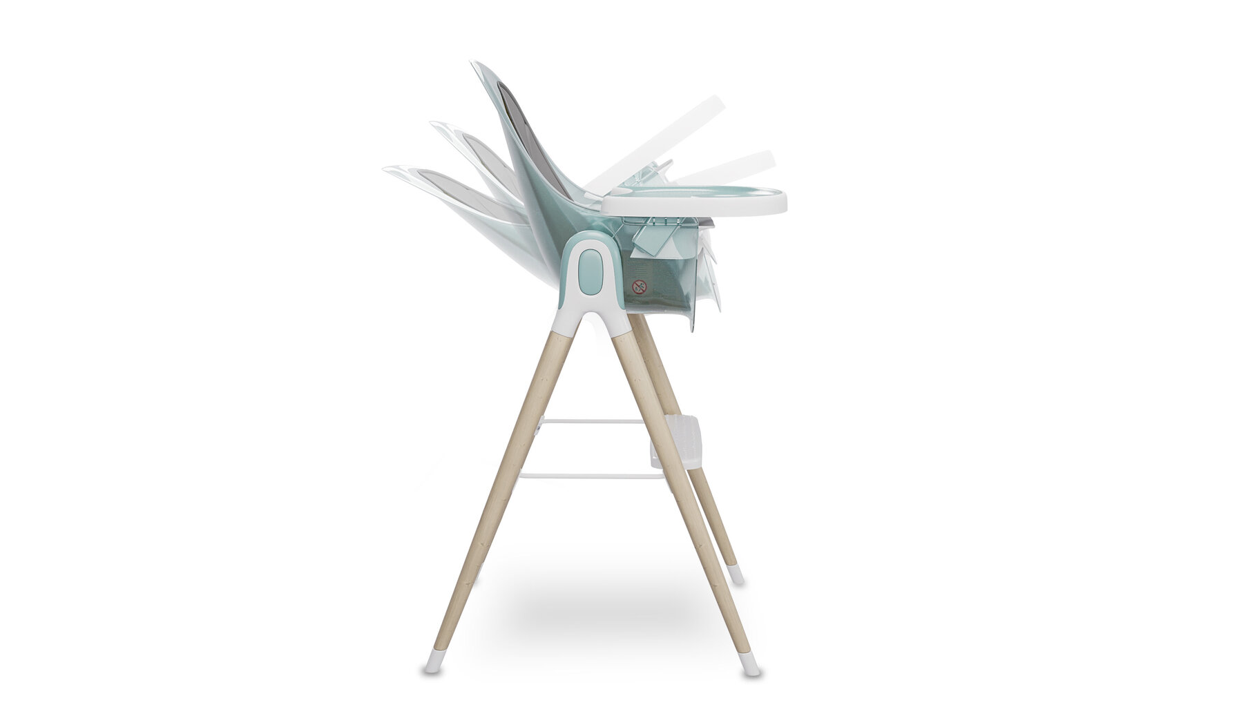 Barošanas krēsls Lionelo Maya, Green Tourquise cena un informācija | Barošanas krēsli | 220.lv