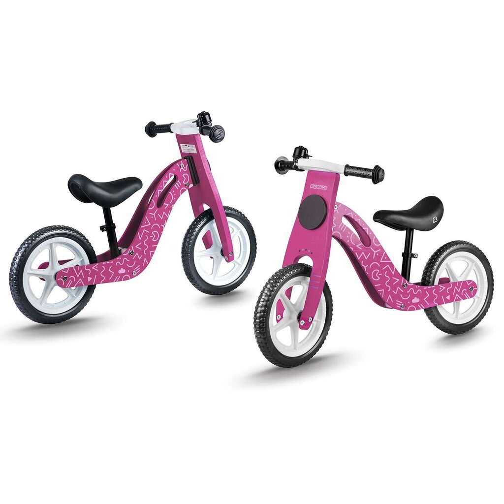 Koka balansa velosipēds Ricokids RC-614 cena un informācija | Balansa velosipēdi | 220.lv