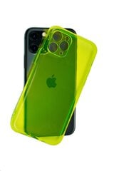 Чехол iPhone 11 Pro, Зелёный, Clear case цена и информация | Чехлы для телефонов | 220.lv