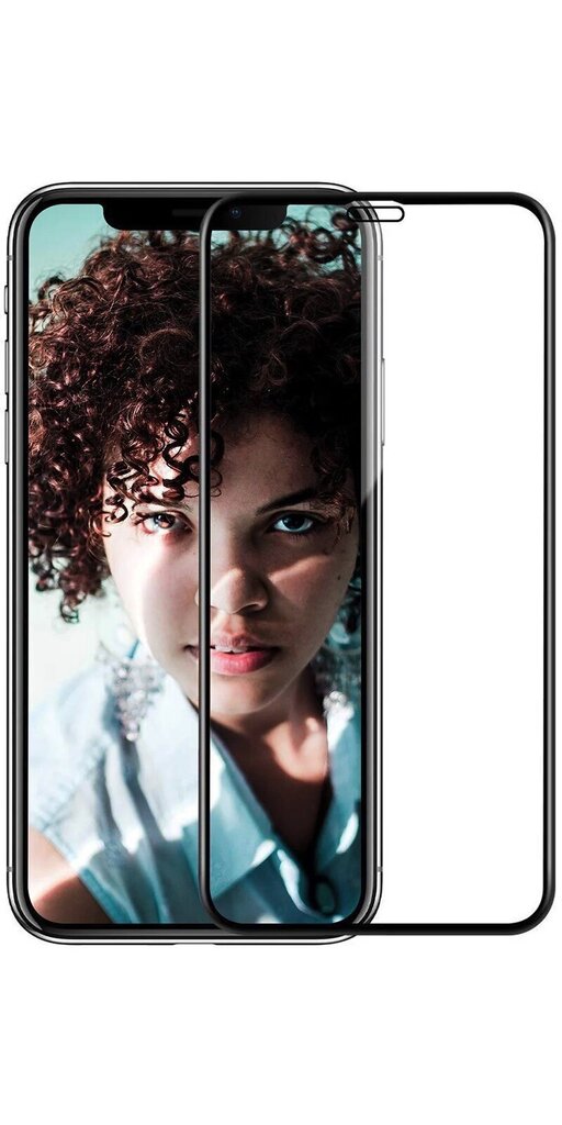 Ekrāna aizsargstikls piemērots iPhone XS MAX/ 11 Pro Max 5D Superior, Full Cover cena un informācija | Ekrāna aizsargstikli | 220.lv