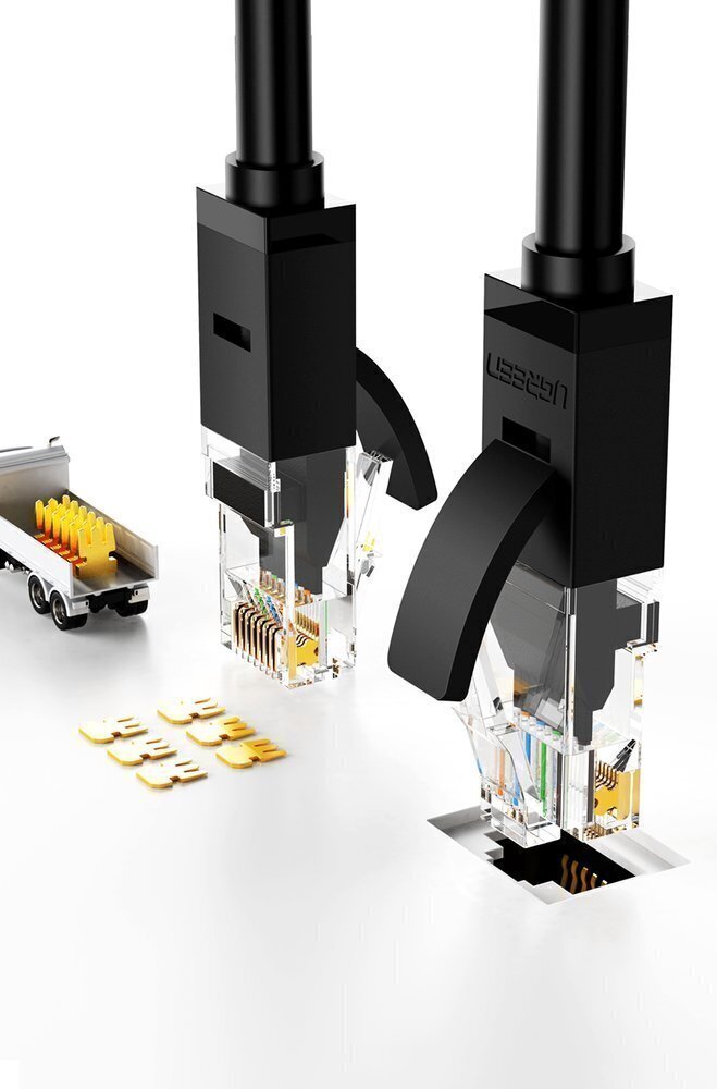 Ugreen RJ45, „Cat 6A“ UTP, 2 m cena un informācija | Kabeļi un vadi | 220.lv