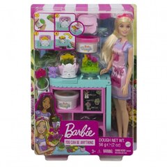 Lelles Barbie komplekts „Ziedu veikals“ cena un informācija | Rotaļlietas meitenēm | 220.lv
