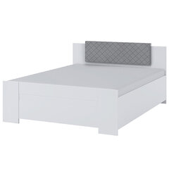 Кровать Selsey Rinker 160x200см, белая/серая цена и информация | Кровати | 220.lv