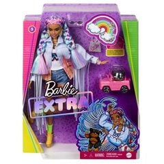 Lelle Barbie Extra ar džinsu jaku cena un informācija | Rotaļlietas meitenēm | 220.lv