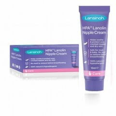 Krēms sāpošajiem krūšu galiem HPA® Lanolin, 10 ml cena un informācija | Lansinoh Preces māmiņām | 220.lv