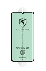 Ekrāna Nano aizsargplēve-stikls SoundBerry priekš Samsung Galaxy S21 cena un informācija | Ekrāna aizsargstikli | 220.lv