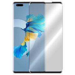 Fusion 5D glass aizsargstikls pilnam ekrānam Huawei Mate 40 Pro melns cena un informācija | Ekrāna aizsargstikli | 220.lv