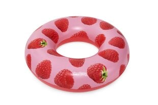 Надувной круг Bestway Scentsational Raspberry, 119 см цена и информация | Надувные и пляжные товары | 220.lv