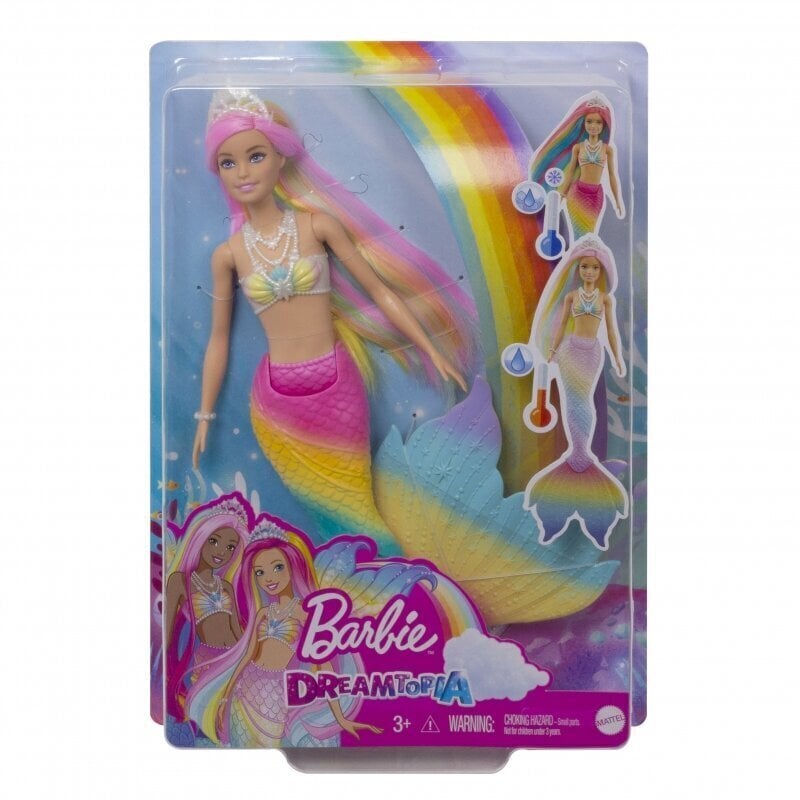 Lelle Barbie Dreamtopia nāriņa maina krāsu цена и информация | Rotaļlietas meitenēm | 220.lv