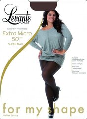 Черные колготки большого размера Levante 50 DEN Extra Super Maxi цена и информация | Kолготки | 220.lv