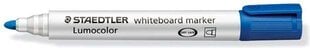 Marķieris baltajai tāfelei Staedtler Lumocolor 351, zils cena un informācija | Kancelejas preces | 220.lv