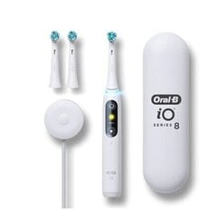 Oral-B iO Series 8N, белый цена и информация | Электрические зубные щетки | 220.lv