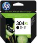 Tintes printera kasetne Hewlett-Packard 304, melna cena un informācija | Tintes kārtridži | 220.lv