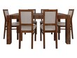 2-u krēslu komplekts BRW Paella, gaiši pelēks cena un informācija | Virtuves un ēdamistabas krēsli | 220.lv