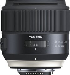 Объектив Tamron SP 35mm f / 1.8 Di VC USD для Nikon цена и информация | Объективы | 220.lv