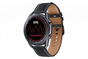 Samsung Galaxy Watch3 SM-R845 Mystic Black cena un informācija | Viedpulksteņi (smartwatch) | 220.lv