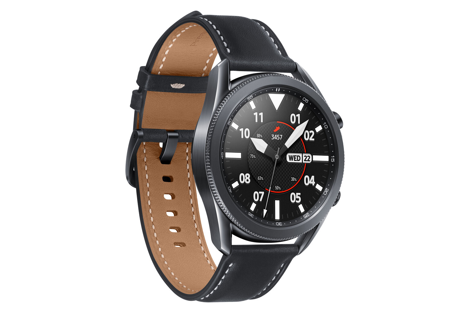 Viedais pulkstenis Samsung Galaxy Watch 3 (45 mm) LTE, Black цена и информация | Viedpulksteņi (smartwatch) | 220.lv