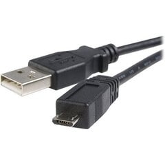 Kabelis Blackmoon (93181) USB A / USB B MICRO, 1,8M USB 2.0, melns cena un informācija | Kabeļi un vadi | 220.lv