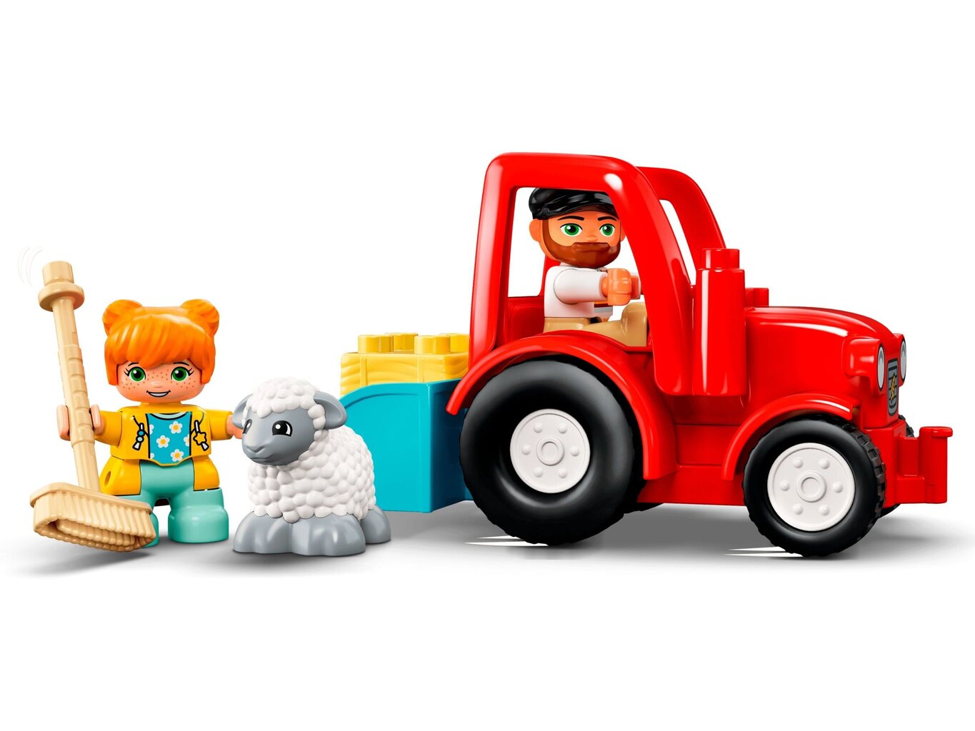 10950 LEGO® DUPLO Lauku sētas traktors cena un informācija | Konstruktori | 220.lv