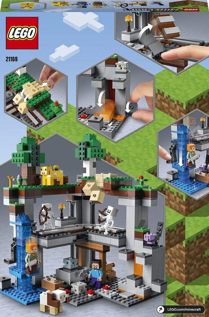 21169 LEGO® Minecraft Pirmais piedzīvojums cena un informācija | Konstruktori | 220.lv