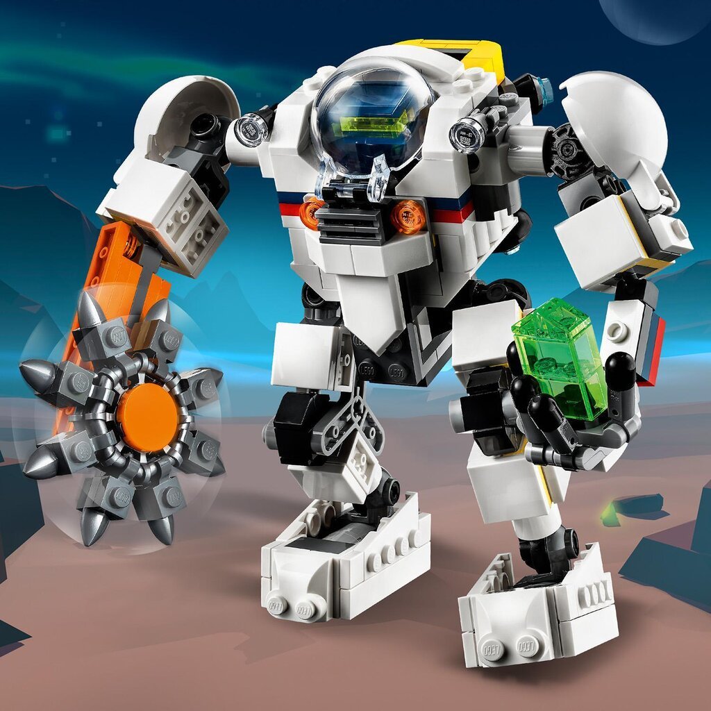 31115 LEGO® Creator Kosmosa raktuvju robots cena un informācija | Konstruktori | 220.lv