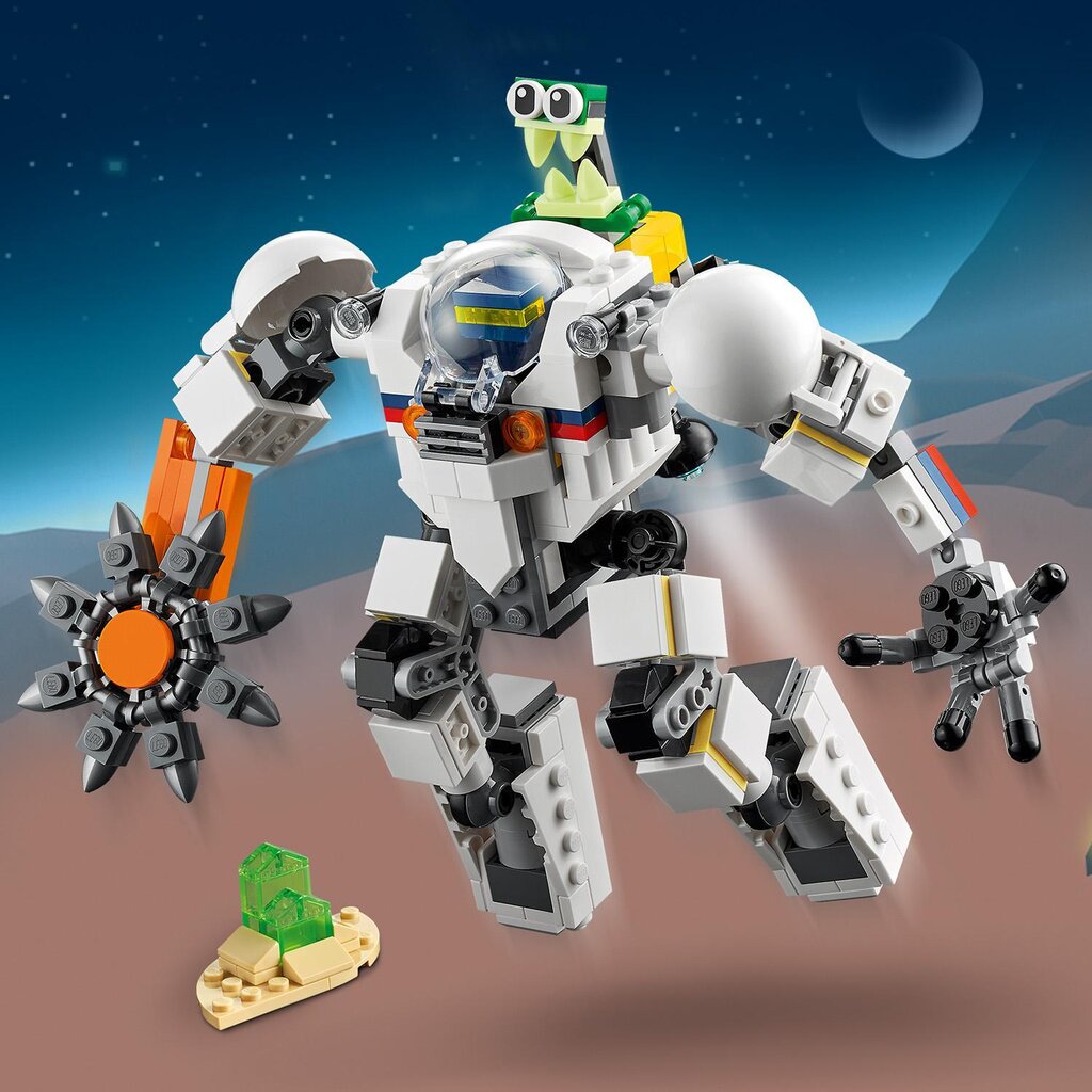 31115 LEGO® Creator Kosmosa raktuvju robots cena un informācija | Konstruktori | 220.lv