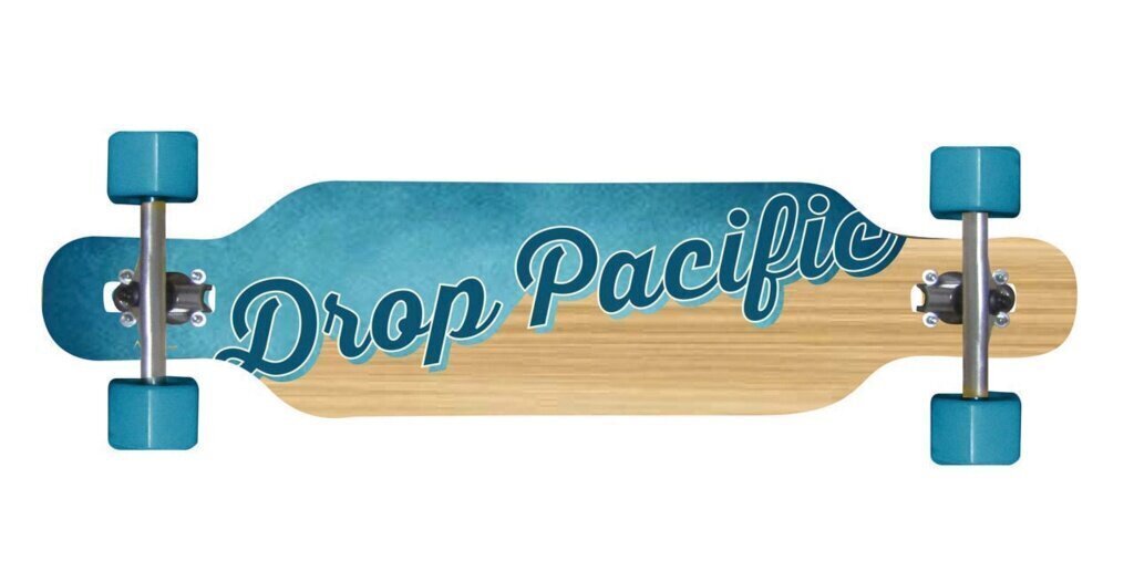 Skrituļdēlis DROP PACIFIC longboard cena un informācija | Skrituļdēļi | 220.lv