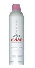 Спрей для лица Evian Natural Mineral Water, 300 мл цена и информация | Средства для очищения лица | 220.lv