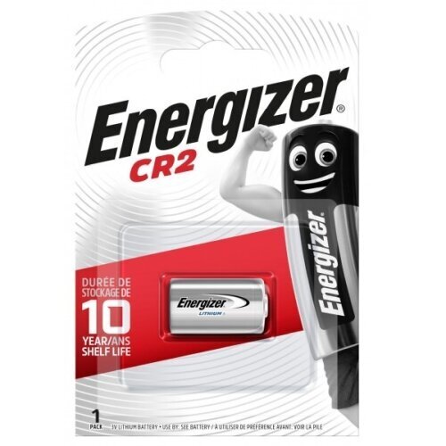 Baterija ENERGIZER CR2 BLISTERA IEPAKOJUMĀ, 1 GAB. цена и информация | Baterijas | 220.lv