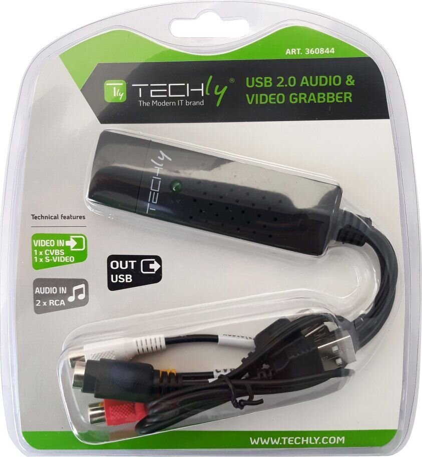 Techly I-USB-VIDEO-700TY цена и информация | TV uztvērēji, FM, video kartes | 220.lv