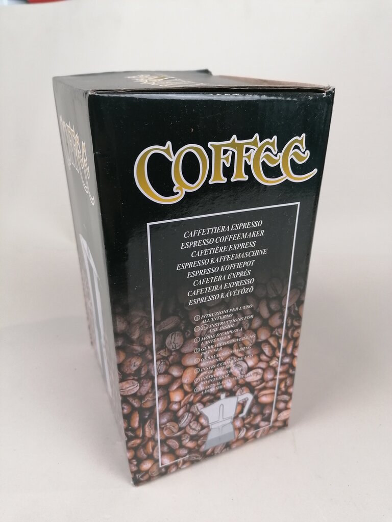 Espresso kafijas kanniņa, 9 tasītēm cena un informācija | Kafijas kannas, tējkannas | 220.lv