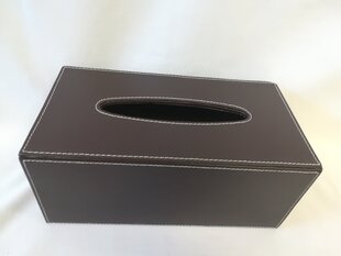 SEALSKIN Cuero коробка для бумажных полотенец, коричневая цена и информация | Аксессуары для ванной комнаты | 220.lv
