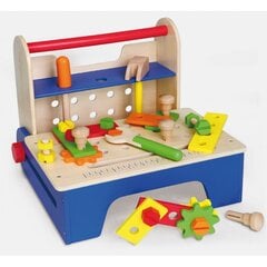 Koka instrumentu kaste, mazais meistars Viga cena un informācija | Rotaļlietas zēniem | 220.lv