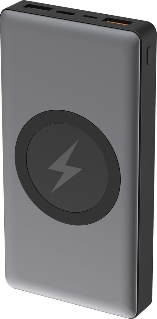 Portatīvais lādētājs-akumulators PLATINET POWER BANK 10000 mAh, BEZVADU LĀDĒTĀJS QI cena un informācija | Lādētāji-akumulatori (Power bank) | 220.lv