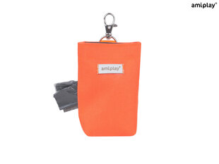 Футляр Amiplay для мешков для экскрементов Samba Orange цена и информация | Средства по уходу за животными | 220.lv