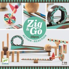Konstruktors - Zig & Go (28 gab.), Djeco DJ05640 cena un informācija | Konstruktori | 220.lv